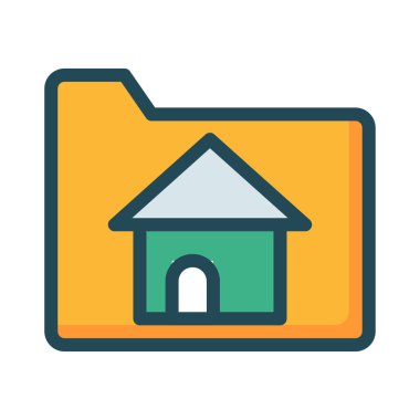 Vektör renk simgesi web için