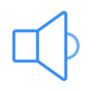 hoparlör simgesi vektör çizim 