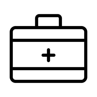 ile simge vektör çizim çanta 