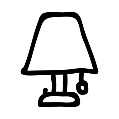 Mobilya, Abajur işareti yalıtılmış nesne.