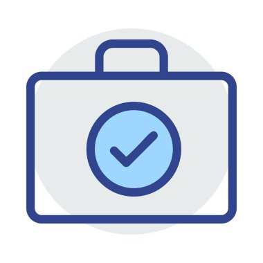 Mavi web renk tasarım simgesi geliştirme için 