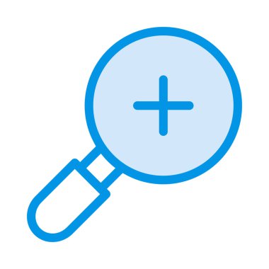 vektör çizimi yakınlaştırma simgesi 