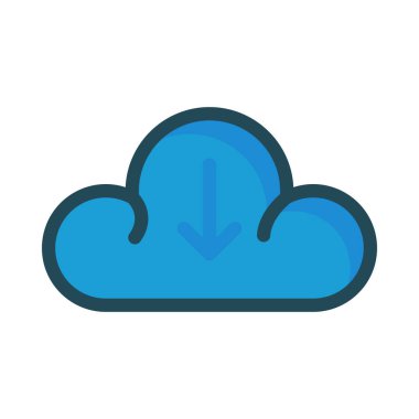 Vektör renk simgesi web için