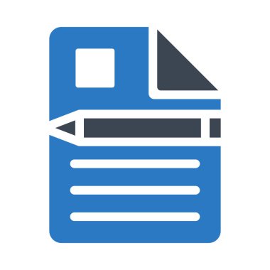 belge simgesi vektör illüstrasyonu 