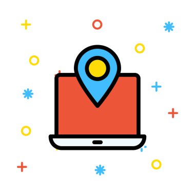 Web renk tasarım simgesi geliştirme için 