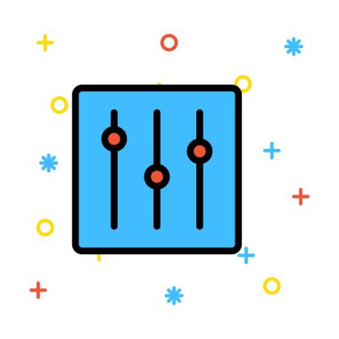 Web renk tasarım simgesi geliştirme için 