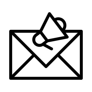 ileti ikonu vektör illüstrasyonu 