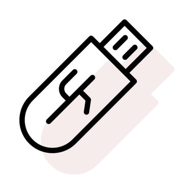 Flash kart simge vektör çizim 