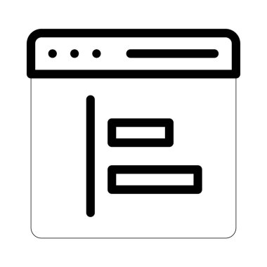 bilgisayar öğe vektör çizim 