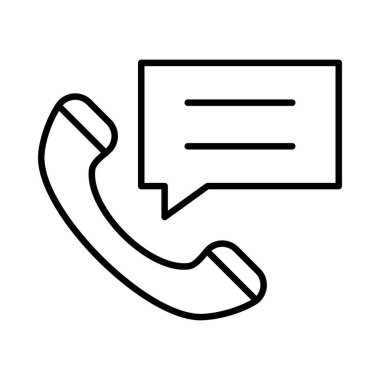 ileti ikonu vektör illüstrasyonu 