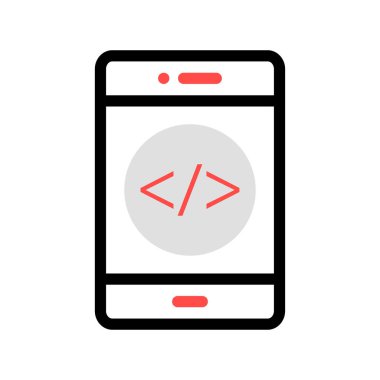 Mavi web renk tasarım simgesi geliştirme için 