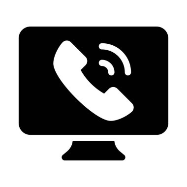 Web bağlantı renk simgesi. Vektör çizim