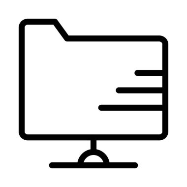 dizin simgesi vektör illüstrasyonu 