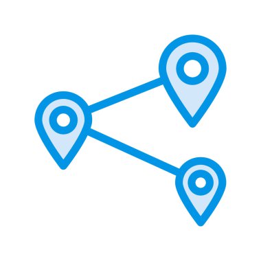 Web renk tasarım simgesi geliştirme için. Vektör çizim