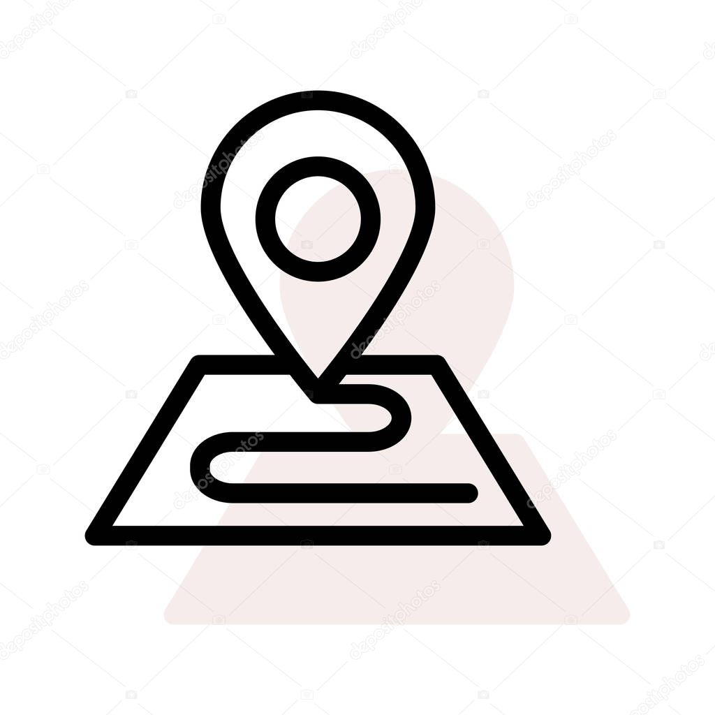 Vector color icon for web