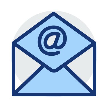 ileti ikonu vektör illüstrasyonu 