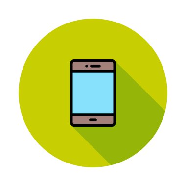  Smartphone Simgesi, vektör illüstrasyonu 