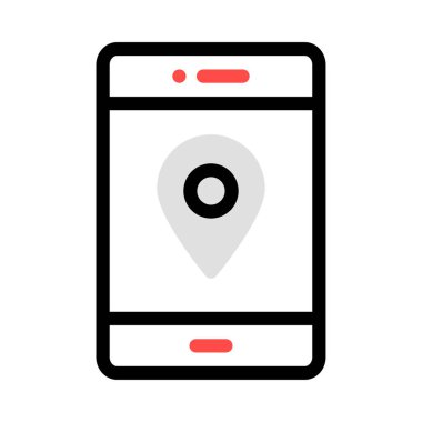 Mavi web renk tasarım simgesi geliştirme için 