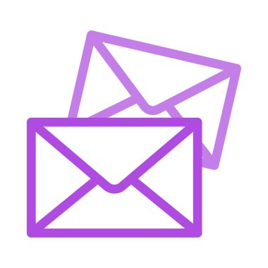 ileti ikonu vektör illüstrasyonu 