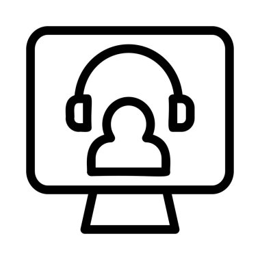 işleç simge vektör çizim 