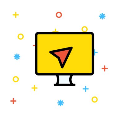 Web renk tasarım simgesi geliştirme için 