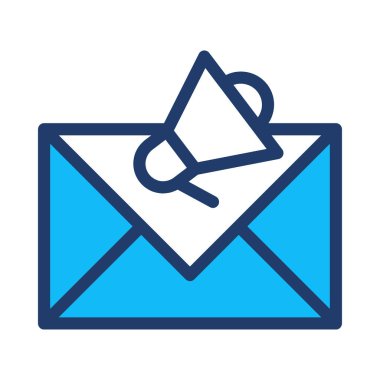 ileti ikonu vektör illüstrasyonu 