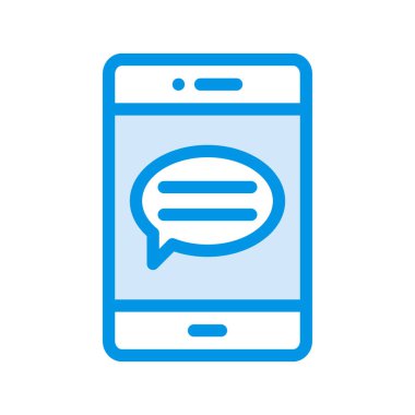  Smartphone Simgesi, vektör illüstrasyonu 