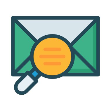 ileti ikonu vektör illüstrasyonu 