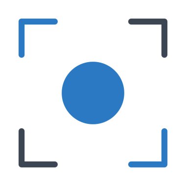 kamera simgesi vektör illüstrasyonu 