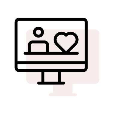 Vektör renk simgesi web için