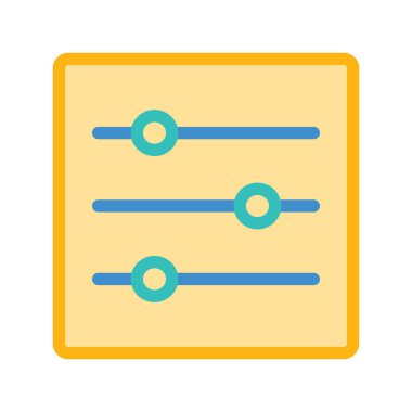 birim denetim vektör çizim 