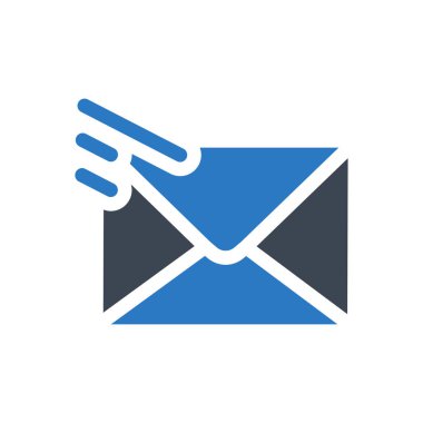 Web bağlantı renk simgesi. Vektör çizim