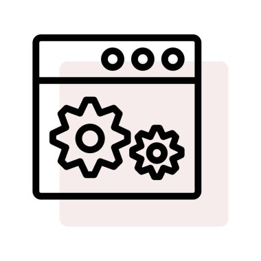 Vektör renk simgesi web için