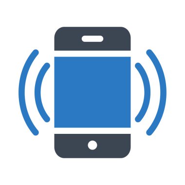 Web bağlantı renk simgesi. Vektör çizim