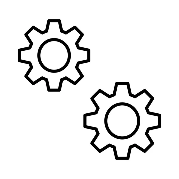Веб Значок Налаштування Передач — стоковий вектор