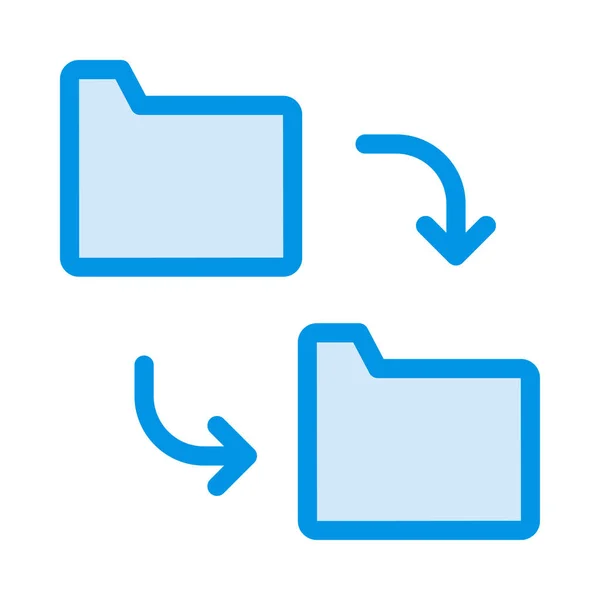 Icono Diseño Color Web Para Desarrollo Ilustración Vectorial — Archivo Imágenes Vectoriales