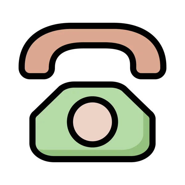 Illustration Des Telefon Symbols — Stockvektor