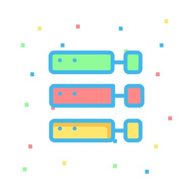 ağ paylaşım simgesi çizimi 