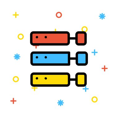 ağ paylaşım simgesi çizimi 