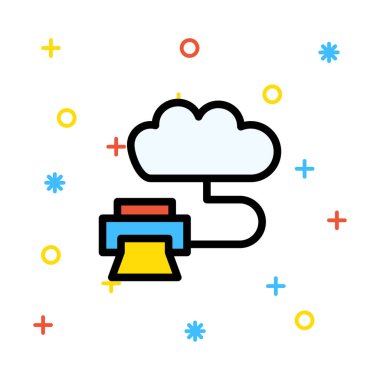 ağ paylaşım simgesi çizimi 