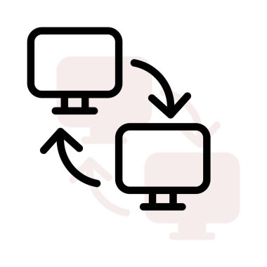 ağ paylaşım simgesi çizimi 