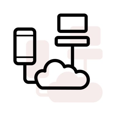 ağ paylaşım simgesi çizimi 