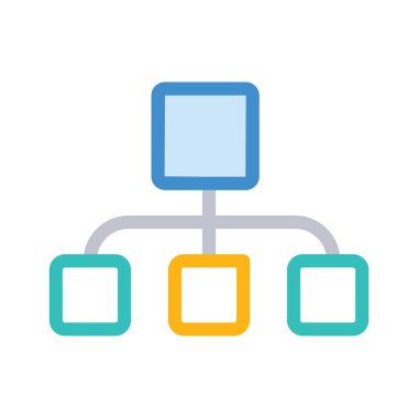 ağ paylaşım simgesi çizimi 