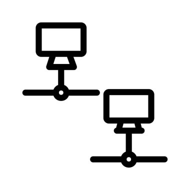 ağ paylaşım simgesi çizimi 