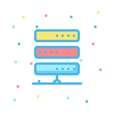 ağ paylaşım simgesi çizimi 