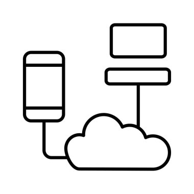 ağ paylaşım simgesi çizimi 