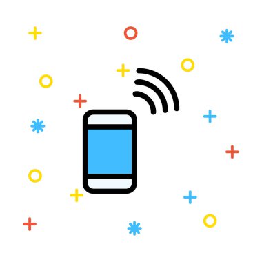 ağ paylaşım simgesi çizimi 