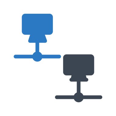 ağ paylaşım simgesi çizimi 