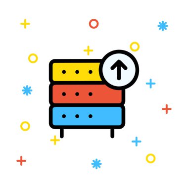 ağ paylaşım simgesi çizimi 