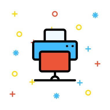 ağ paylaşım simgesi çizimi 